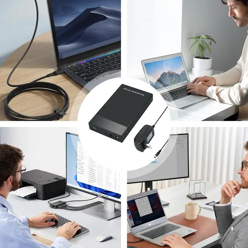 For SATA Protocol USB 3.0 Hard Drive Enclosure External Hard Drive Docking High-Speed External Hard Drive Docking Portable