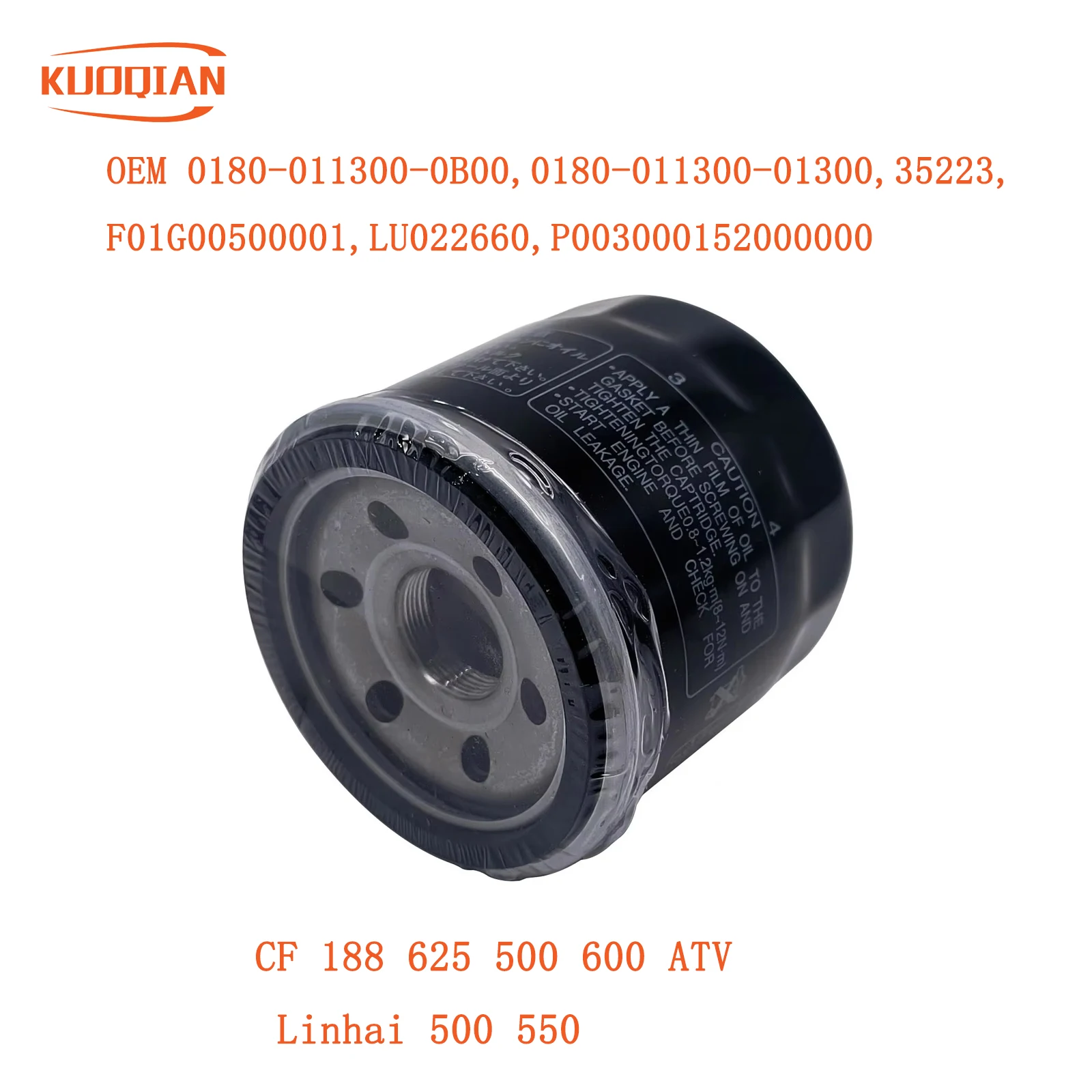 Filtr oleju dla Linhai 500 550 ATV UTV LH500 500 PROMAX E4 T-BOSS 550 E4 M550 E2 M550L 500 T3b EFI M 550 500 E4 500 T3b 35223