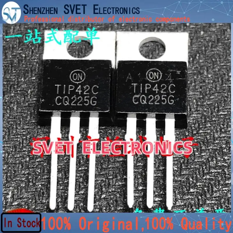 10PCS-50PCS  TIP42C  TO-220 MOS  100V -5A   Original In Stock Fast shipping