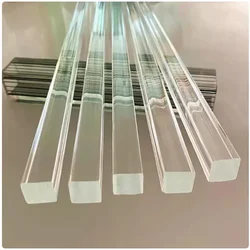 Acrylic Square Bar Plastic Rod PMMA Plexiglass Transparent Clear