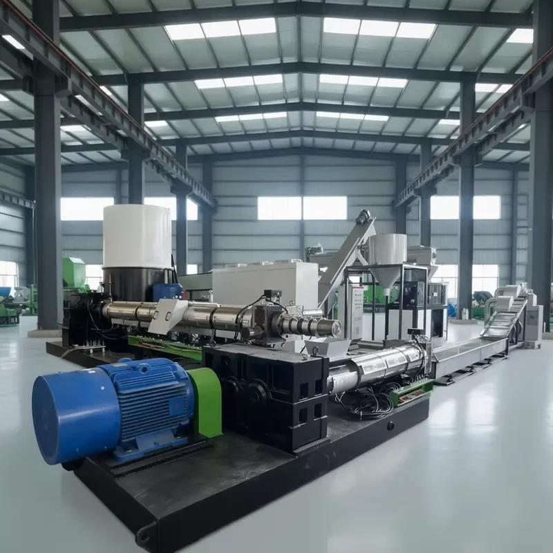 Plastic Waste Recycling Granulator Plastic Plastic Pelletizing Machine
