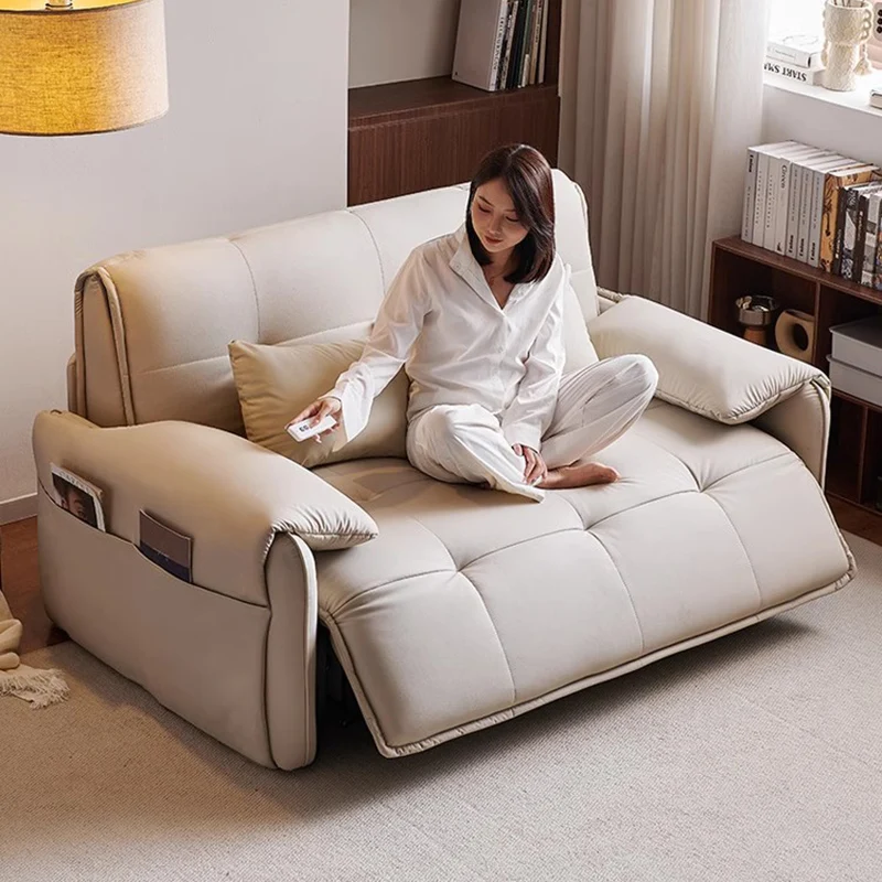 

Nordic Smart Electric Sofa Bed French Designer Library Puff Living Room Sofa Library Living Room Furniture Sofy Do Salonu FYES