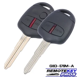 DIYKEY G8D-576M-A per Mitsubishi L200 Shogun Pajero Montero Triton Outlande 315MHz / 433MHz ID46/ 4 d61 Chip Remote Key Fob