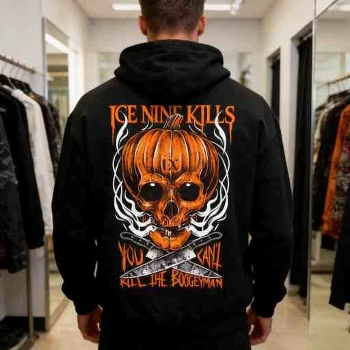 

Толстовка Ice Nine Kills с капюшоном Metal Music IX The Silver Scream Ice Nine Kills Merch Unisex Rocker Clothing