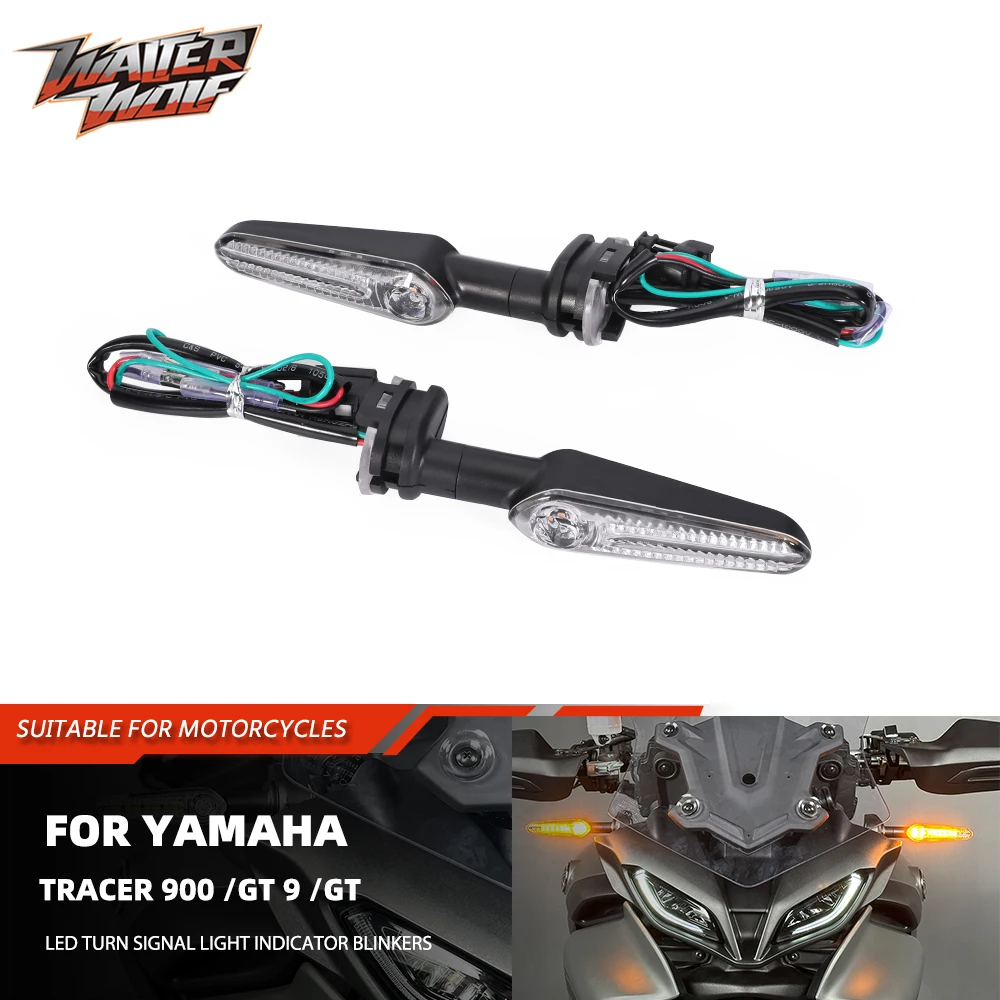 

900 9 GT Motorycle Front Turn Signal Light Indicator Flasher For Yamaha Tracer 900 /GT 9 /GT Lamp With Daytime Running Light DRL