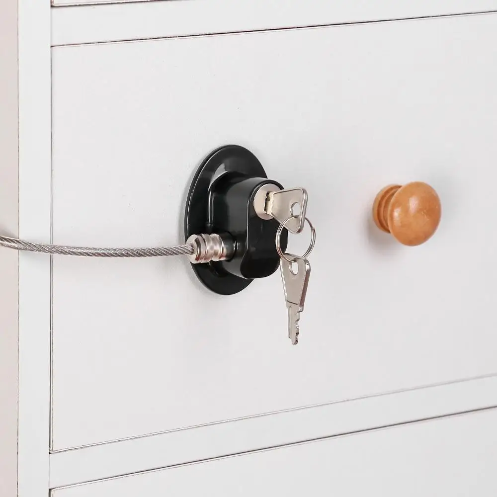 New Prevent Children Falling  Safety Protection Window Locks Cupboard Door Lock Fridge Lock  Safety Lock