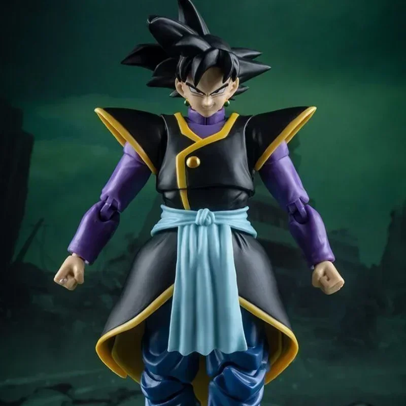 

In Stock Dragon Ball Demoniacal Fit Zamasu Shf God of Creation True Believer Goku Figure Model Collection Toy Gift