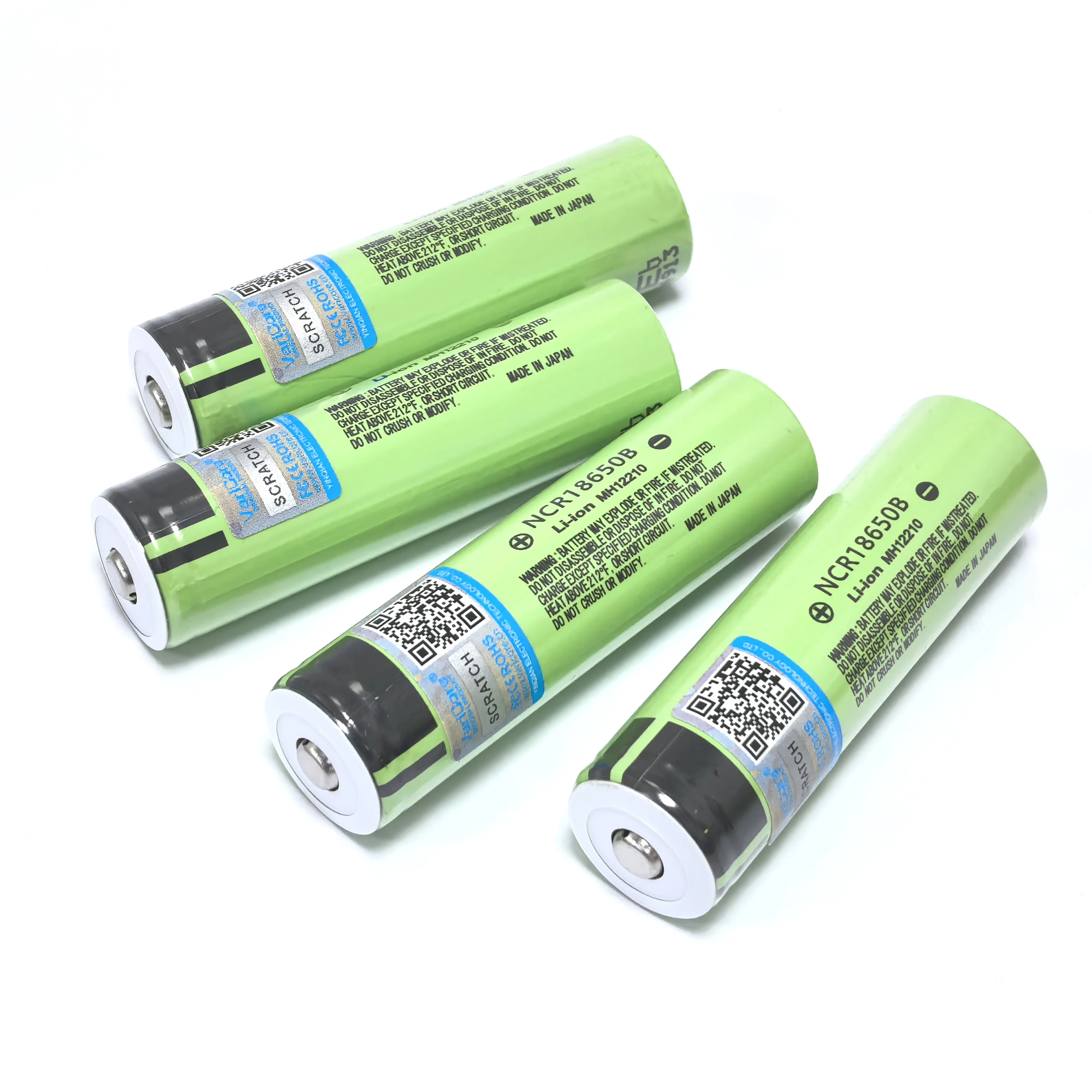 VariCore Baterai Isi Ulang Lithium NCR18650B 3.7V 3400 MAh 18650 Baru dengan Baterai Runcing (Tanpa PCB)