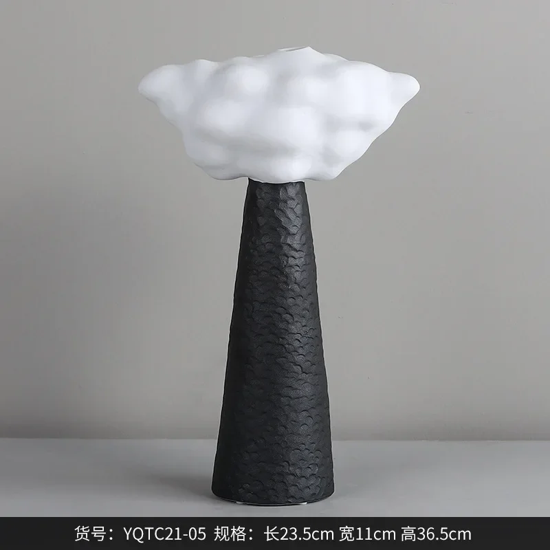 Postmodern ceramic art vase ornaments soft decorations crafts vase vases