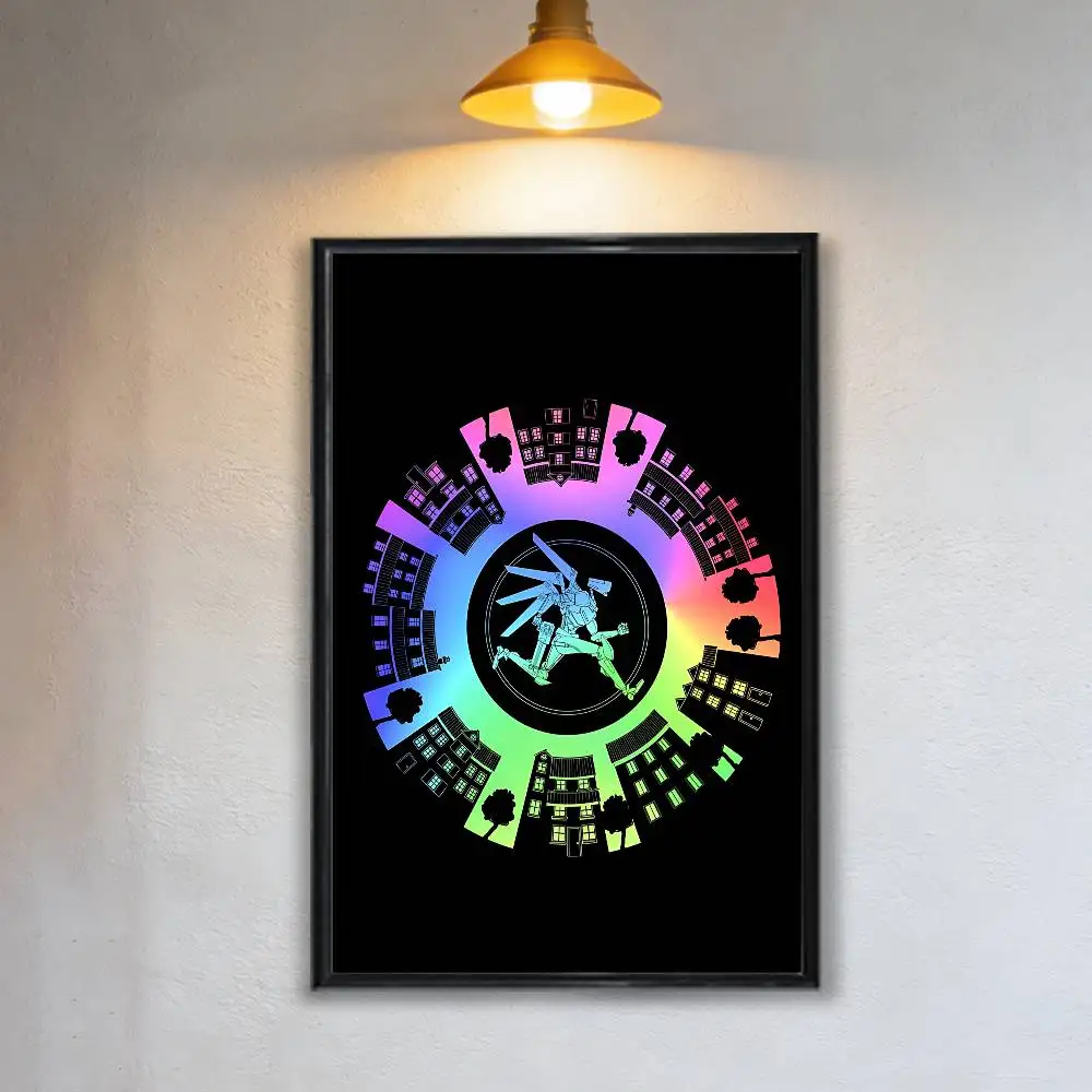 V1  Mirror Reaper ULTRAKILL Gabriel Poster Poster Paper Print Home Living Room Bedroom Entrance Bar Cafe Art Painting Decoration