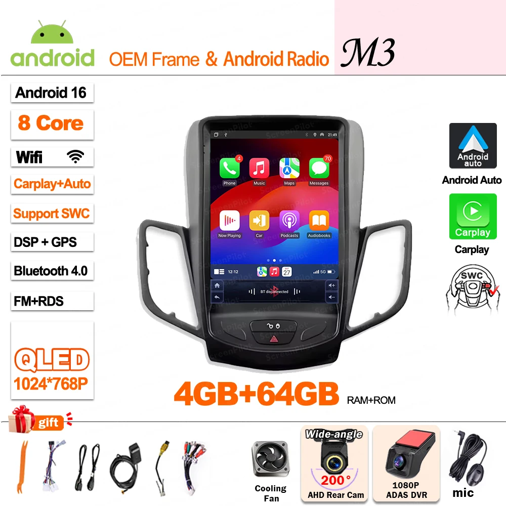 4-64G DVR wifi
