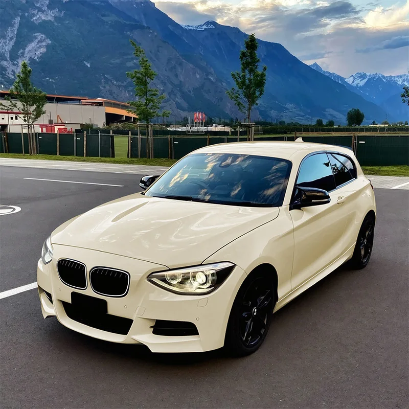 For BMW 1 Series F20 F21 2011-2014 High Quality ABS Single Line & Double Lines LED Kidney Grille M-Color 3-Color Front Grille