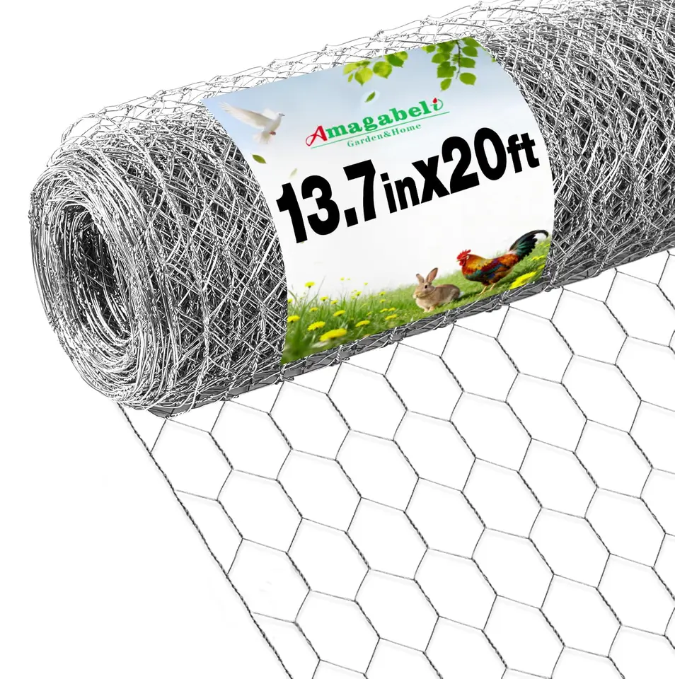 Galvanized Hexagonal Chicken Wire Mesh for Garden