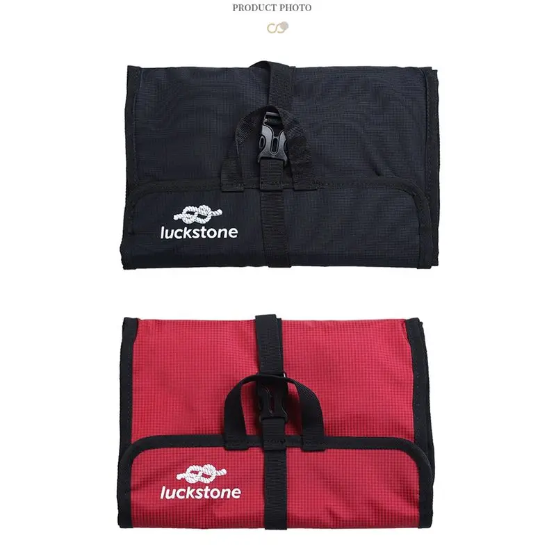 LUCKSTONE Climbing Rope Storage Bag Foldable Climbing Storage Bag Tool Bag Mountaineering Multifunctional Buckle Bag