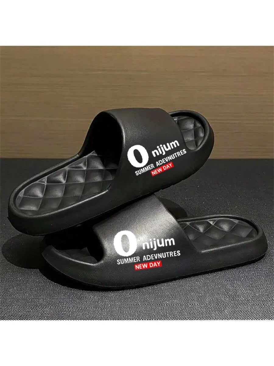 Summer Innovative Design Eva Men's Shoes, Soft and Lightweight Home Slippers, Suitable for Indoor and Outdoor Leisure Activities