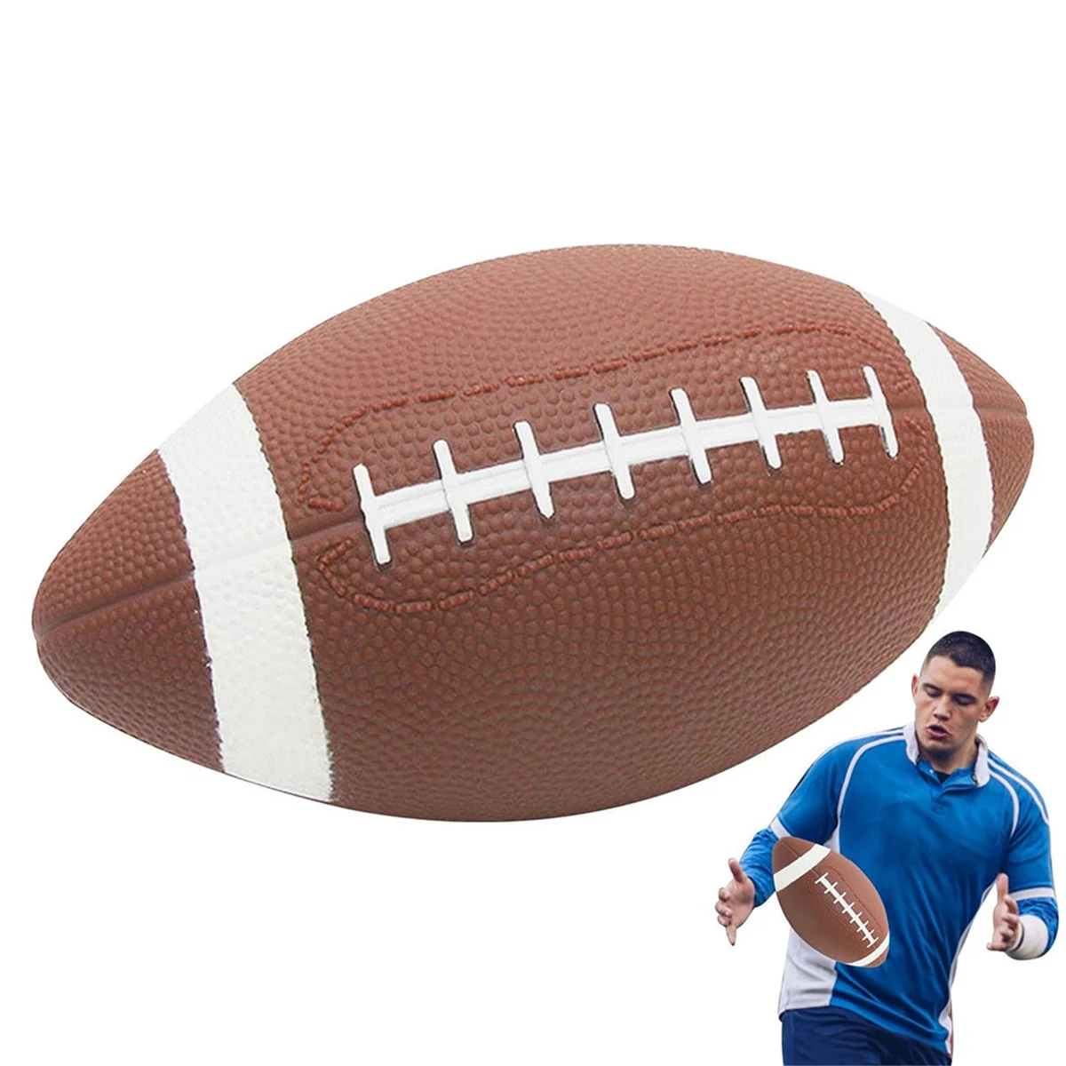 

ABMW-Balls, Non-Slip Sports Junior Vintage Outdoor Footballs, Mini Handheld American Footballs