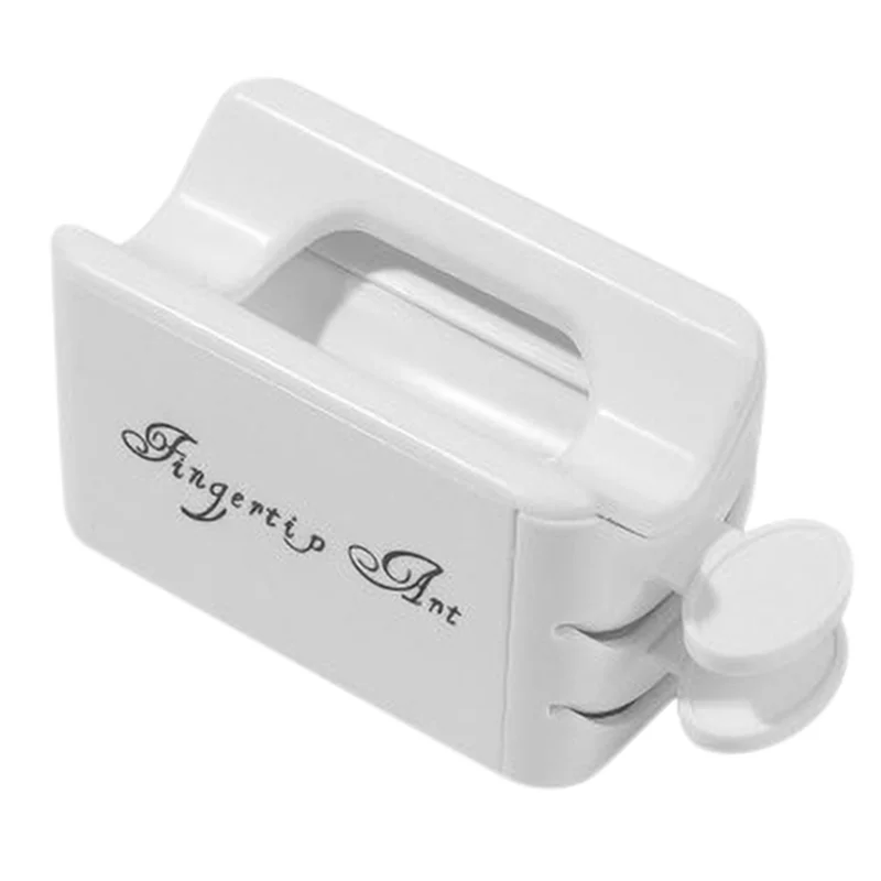 

2X Portable Dipping Powder Recycling Tray Nail Tools Double-Layer Convenient Nail Jewelry Diamond Powder Recovery Box