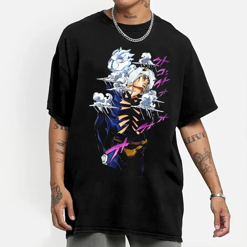 Anime JJ's Bizarre Adventure T-Shirt, Anime T-Shirt
