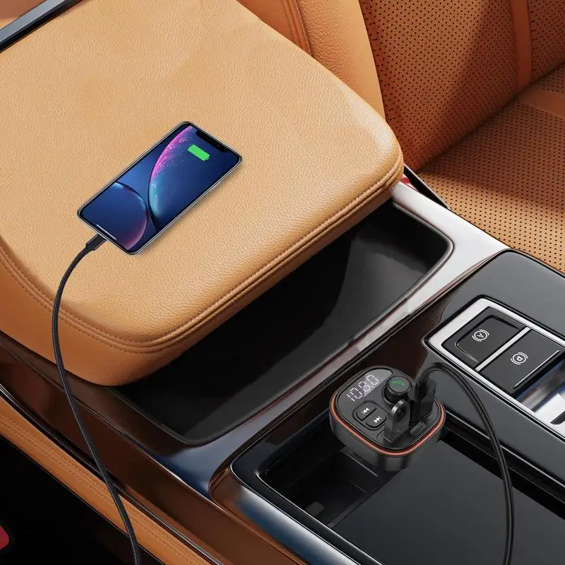 Fast Car Phone Charger Compact Car Charger Splitter Adapter Stylish Automobile Chargers For Family Friends Colleagues