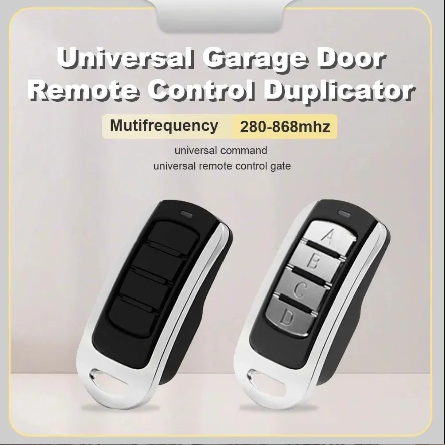 

Multi-frequency Garage Control ECOSTAR DEA DITEC NOVOFERM ROGER Remote Control Gate Opener 433mhz Clone