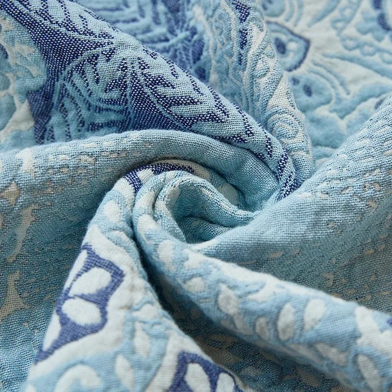 Pure Cotton Gauze Bath Towels Bohemia Adult Large Towels Absorb Water Dry Quickly Home Bathroom Wrap Soft Knee Blanket