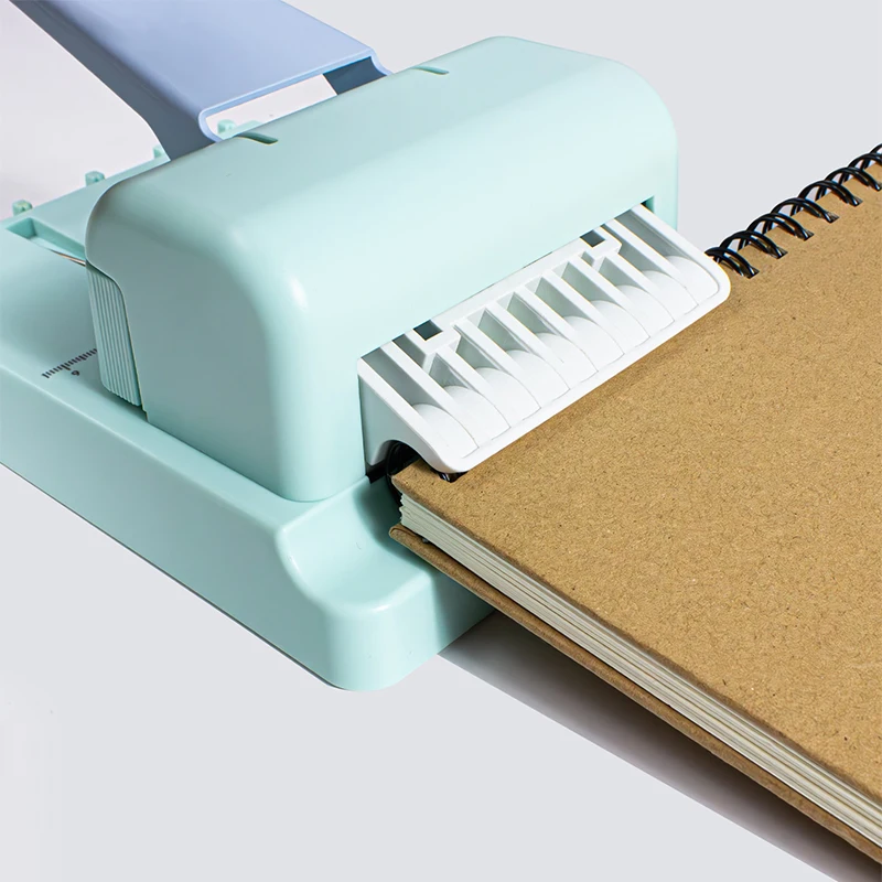 

Multifunctional Spiral Binding Machine, Mushroom-Hole and Ring Binder, DIY Hole Punch, 2:1 Square Hole Punch, Manual Hole Punch