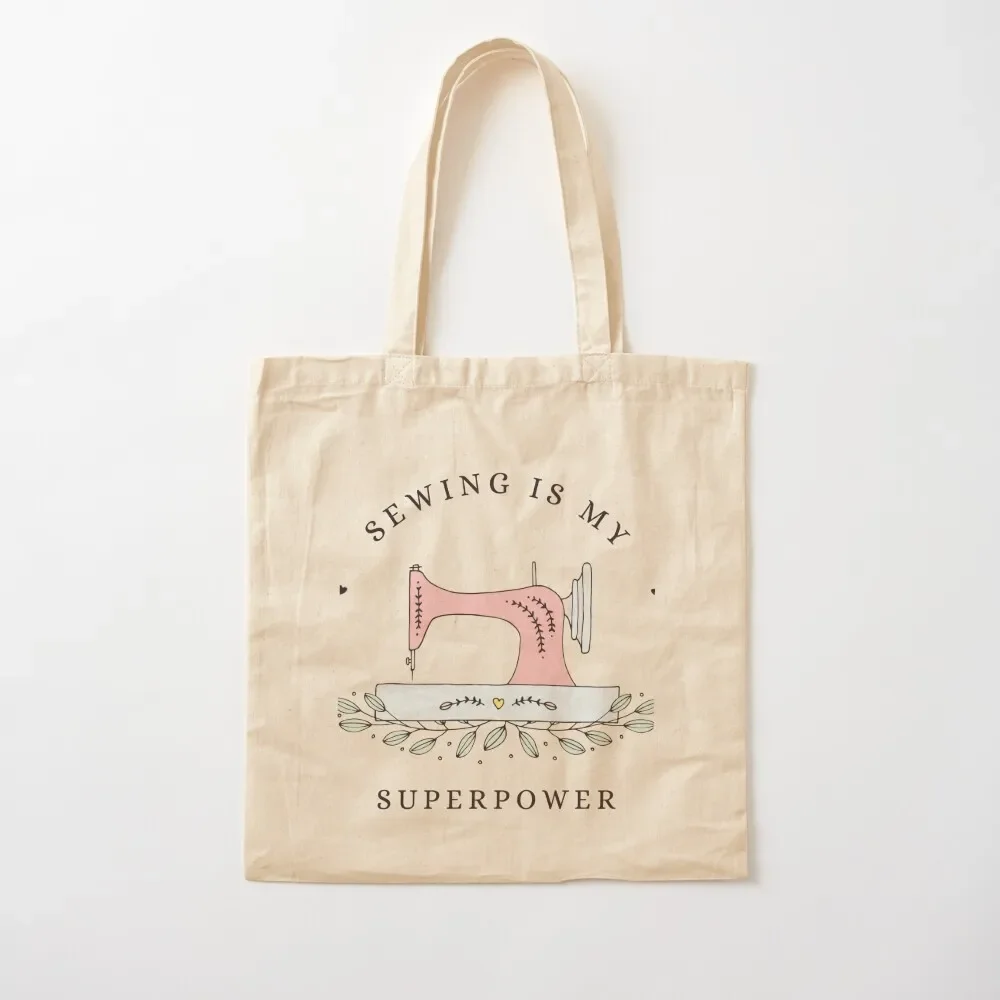 

2025 New Sewing Is My Superpower Tote Bag Hand Bag Ladies Women's Handbag Gift Bag Eco Folding