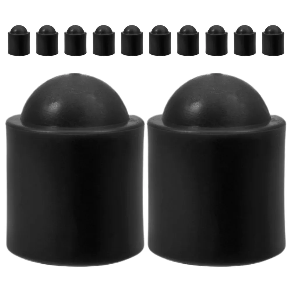 

12Pcs Pool Cue End Protector Set Lightweight Rustproof Billiard Rod End Cover Secure Fit for Snooker Pool Cue Maintenance