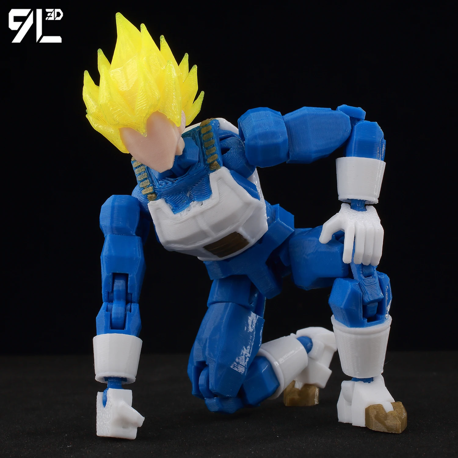 9L3D multiarticulación articulada Lucky13 Dummy13 Dragon Ball Goku Beerus figura de acción niños Vegeta regalo figura de Anime coleccionable juguete