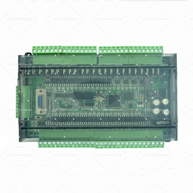 48 Point Mini PLC Industrial Control Board 24 Input 24 Transistor Output With RS485 Communication Compatible FX3U Series