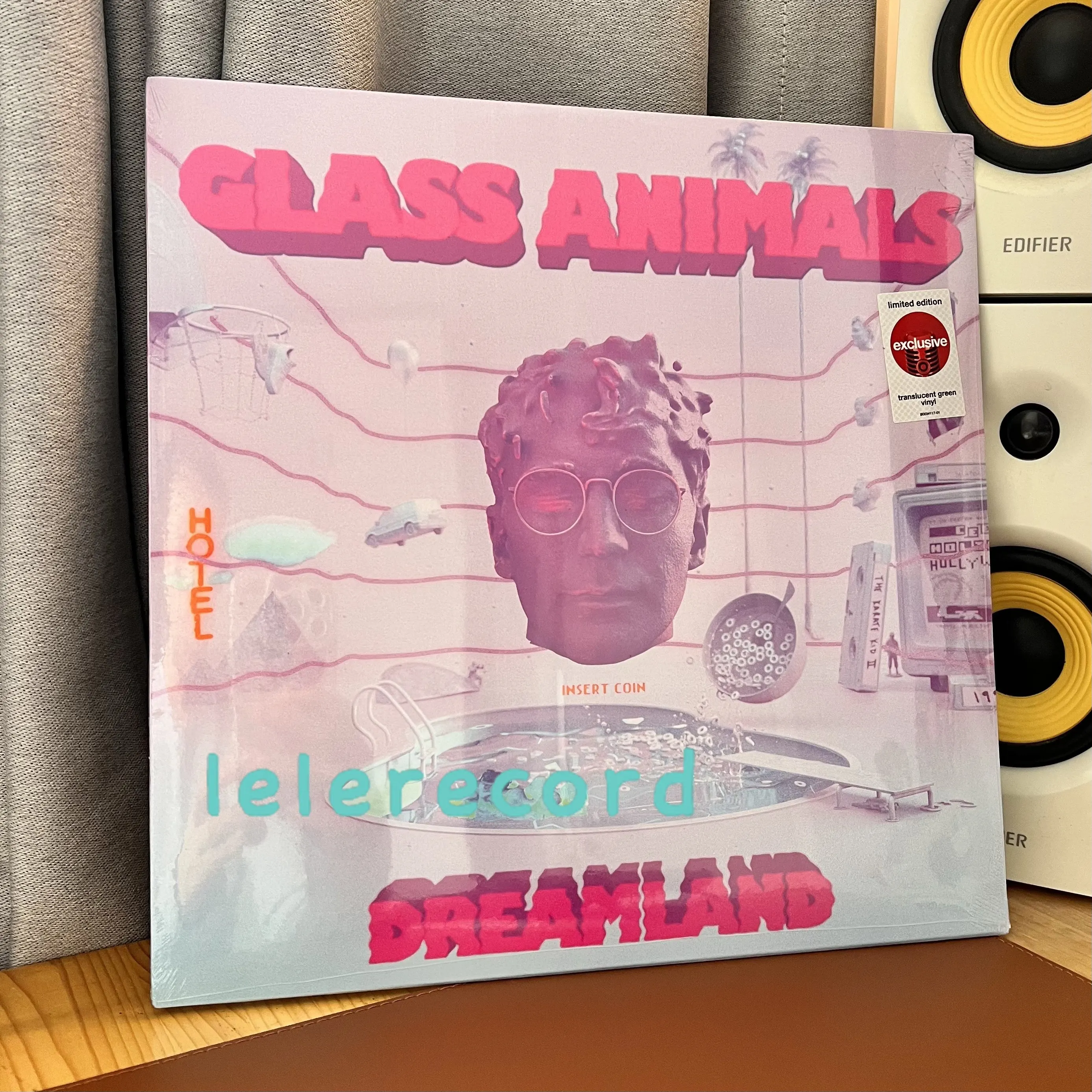 

Glass Animals «Dreamland» Limited Edition Полупрозрачный зеленый винил LP