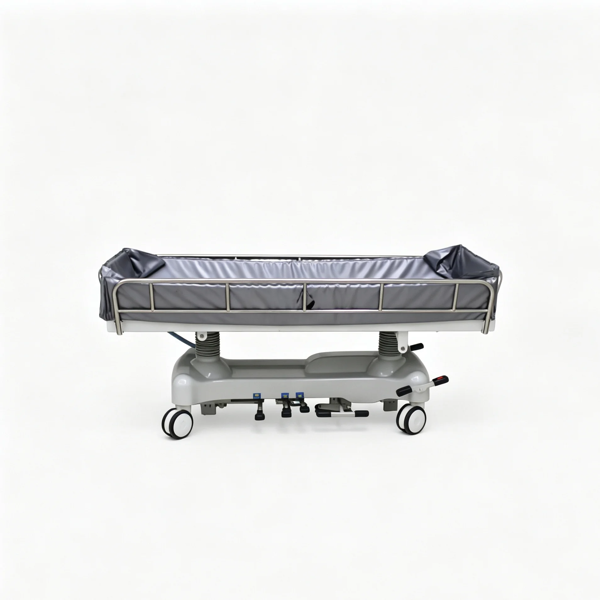 Medco Factory Direct Medical Hydraulic Height Adjustable Patient Shower Bed For Hospitals, Nursing Homes, And Clinics