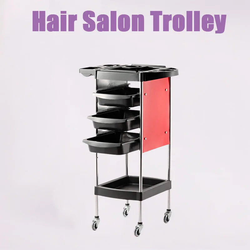 

Direct supply hair salon barber shop supplies hair dyeing and perming tool cart barber shop shelf