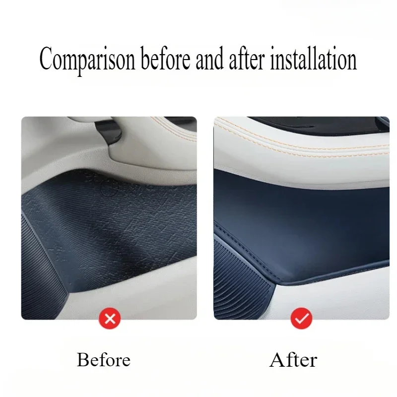 For BYD Seal U Sealion 6 Song Plus DMi/EV 2023-2025 Car Door Slot Mat Special Door Storage Box Protection Mat Auto Interior Acce