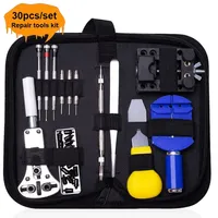 30pcs/set Watch Repair Tools Kit, Case Remover Opener Bar Convenience Brand Clock/Bracelet Tool smart watch band Accessories