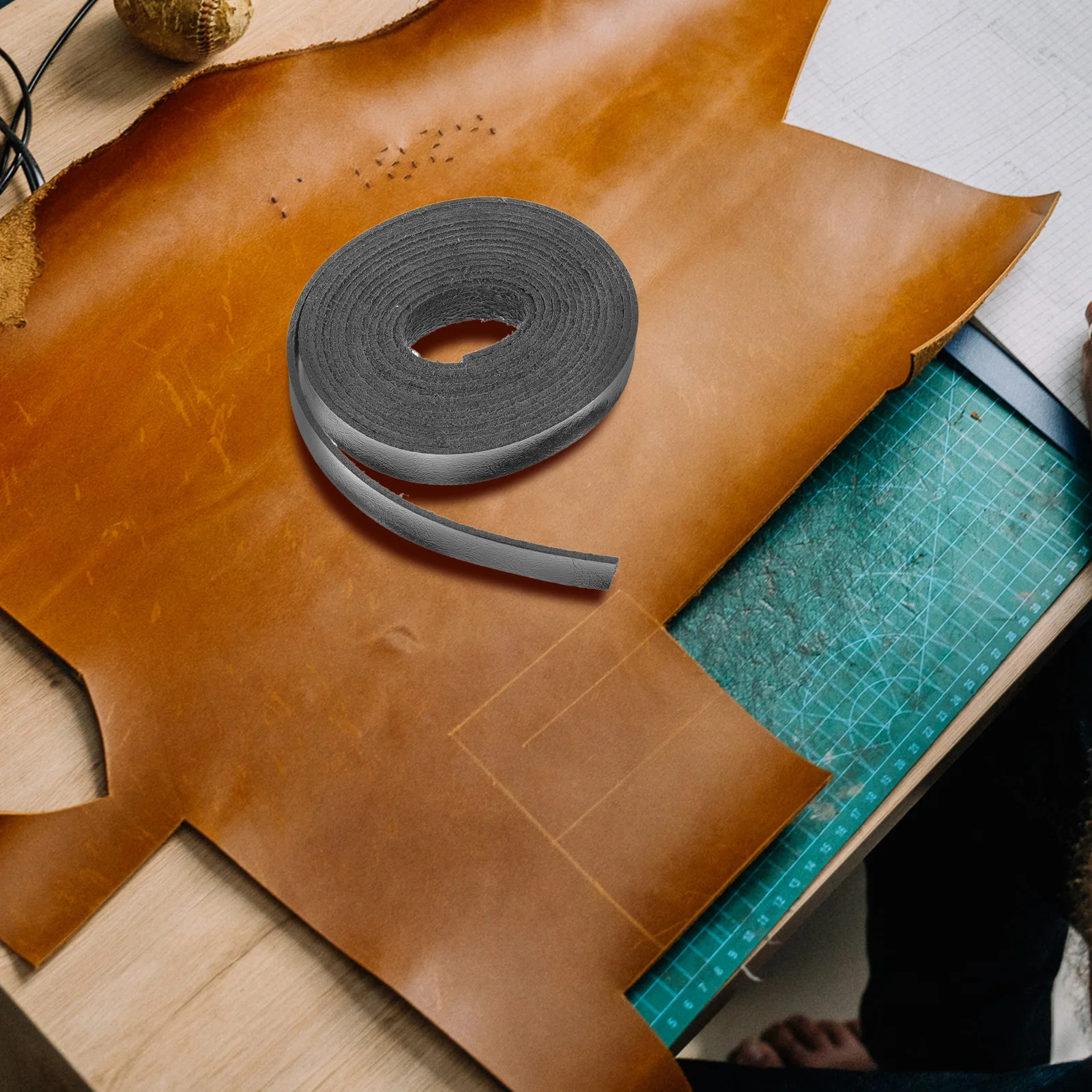 

Stable PU Material Craft Strips DIY Bag Accessories Pet Collar Watch Strap Fashion Bracelet Decorative Hat