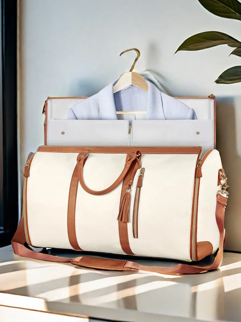 

Large Capacity Travel Storage Bag Fashionable Women's Suit Bag Multi-Functional Convenient Waterproof Tote Bag for Travel