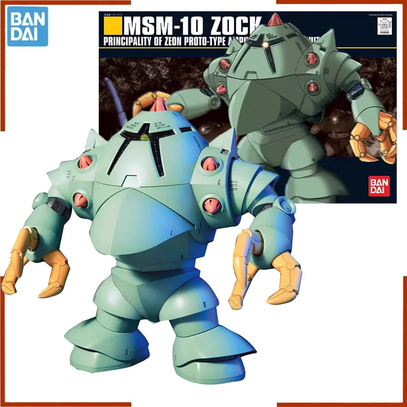 

Bandai Genuine HGUC 1/144 Gundam Model Kit MSN-10 Zock Collection Anime Action Figure Toys for Children Boys Kids Gift Assembly