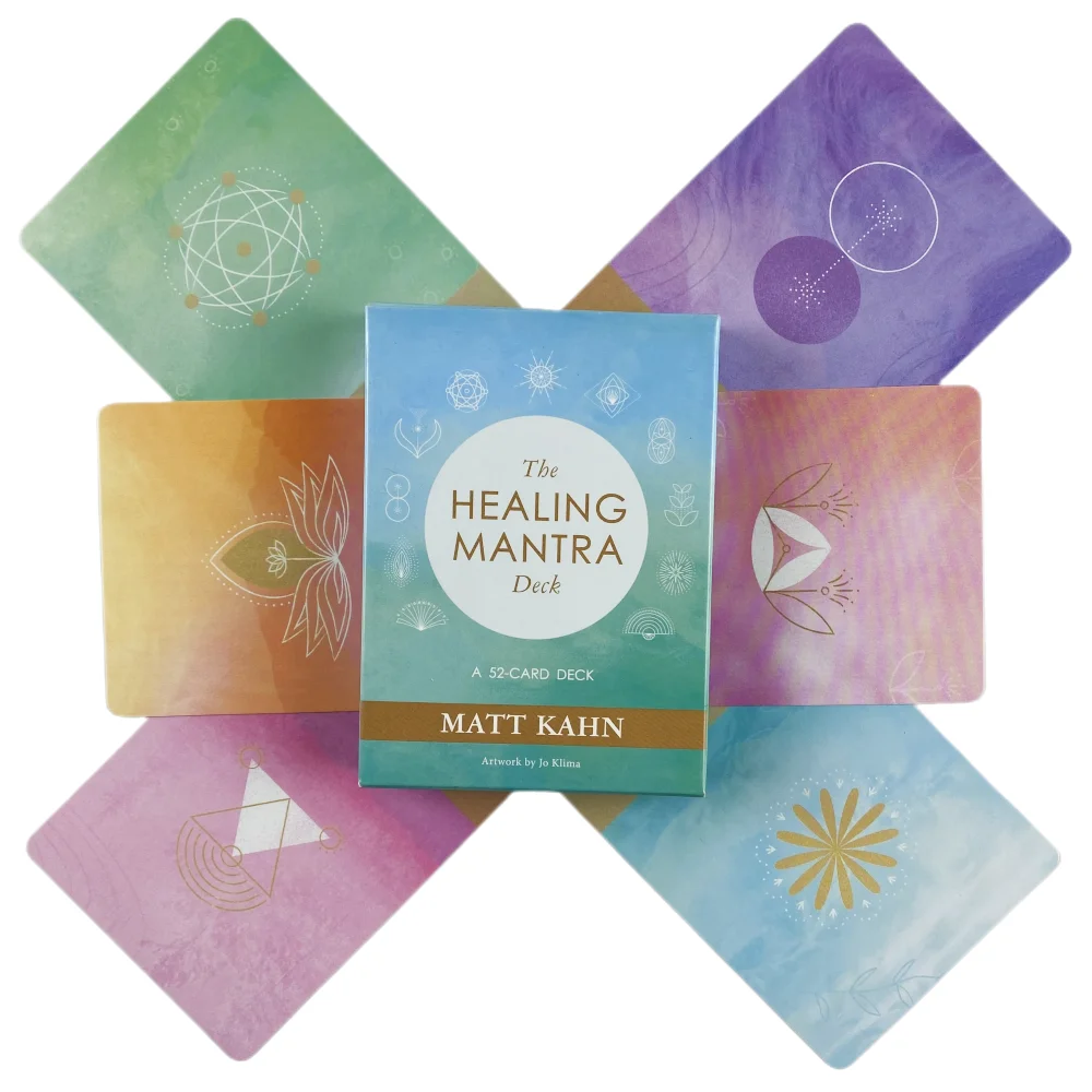 

The Healing Deck Oracle Cards Game Tarot English Divination Edition Deck Borad Games Divine Witchy Beginner Tarot
