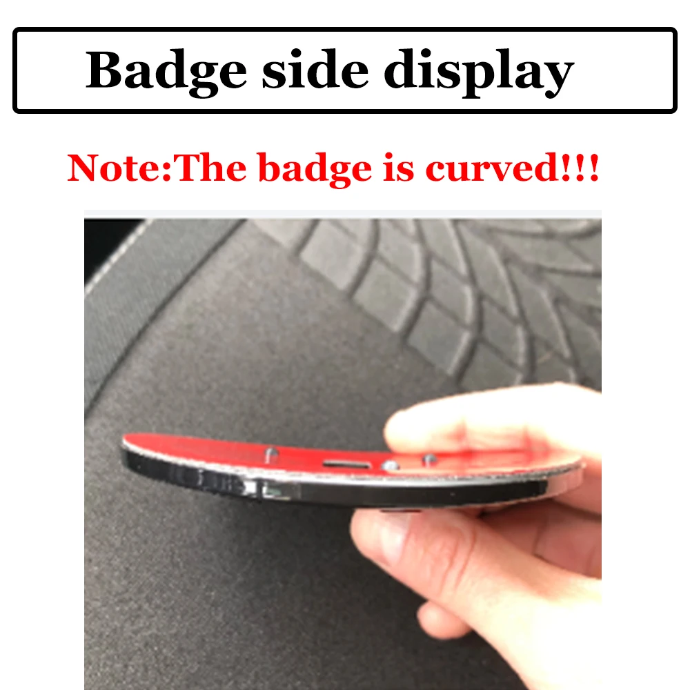 1pcs 80/90/100mm Car Front Hood Badge Rear Trunk Decoration Sticker For Skoda Octavia Rapid Fabia Superb Kodiaq Scala VRS VII