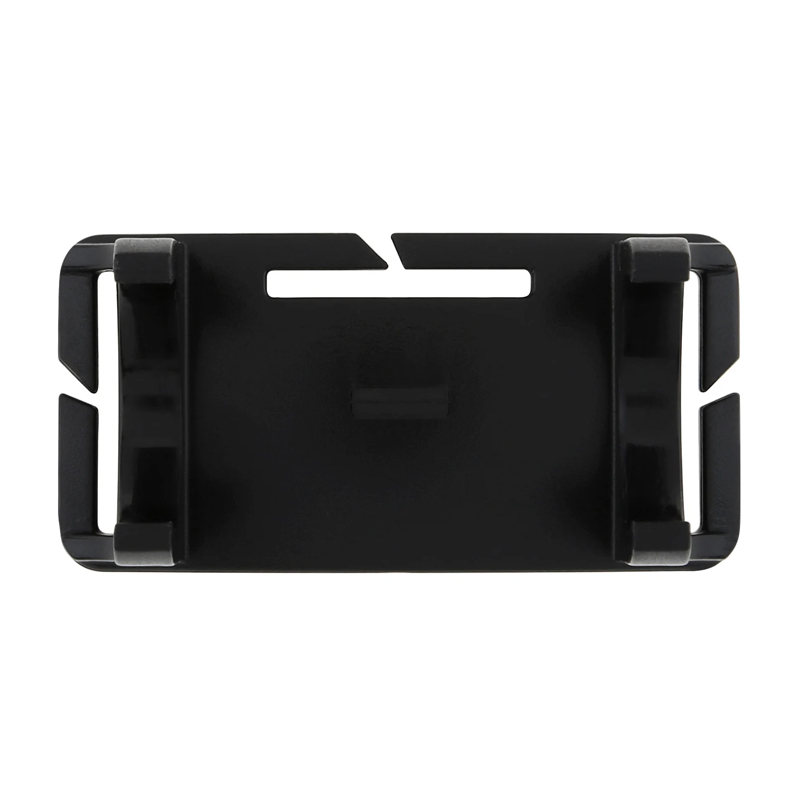 1pc SecurityIng 22.5 mm LED Flashlights Headlight Bracket for 22mm-26mm Headlight Strap, Portable Black Head Lamp Torch Holder