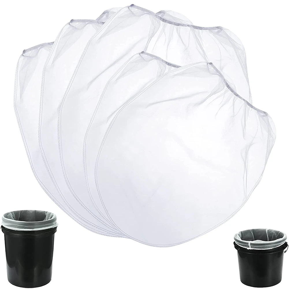 30 Pieces Paint Strainer Bags 20Pcs 5 Gallon White Fine Mesh Filters Bag 10Pcs1 Gallon Paint Filter Bag for Paint