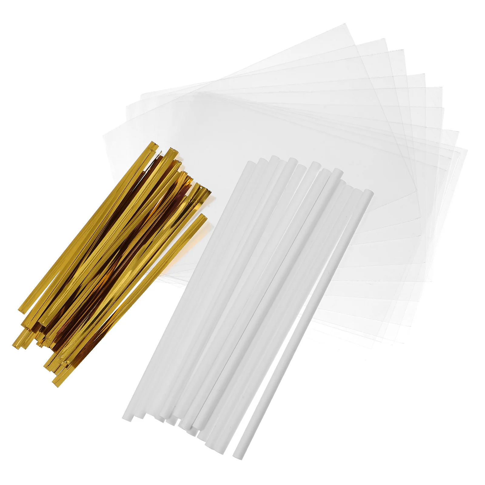 

Paper Lollipop Sticks Candy Bags Wrappers Party Favors Treat Containers DIY Craft Decor Safe Reusable Halloween