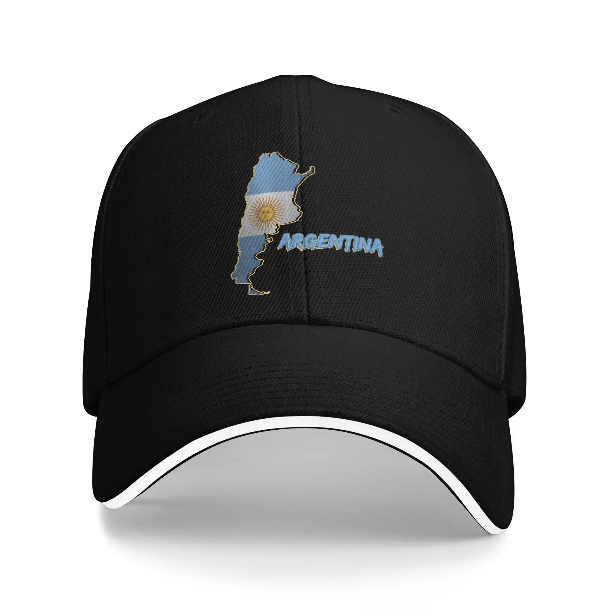 Gorra de fútbol argentina Las Malvinas para hombre y mujer, gorra de béisbol moderna, gorra de camionero, gorro informal ajustable