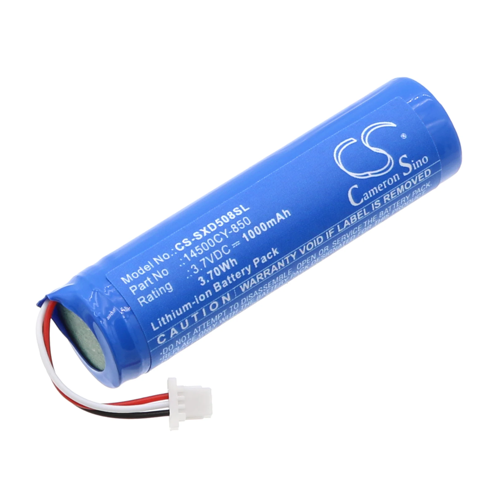 CS Replacement Battery For Sennheiser XSW-D,RX XLR,TX XLR,508497,508494 14500CY-850 1000mAh / 3.70Wh Microphone