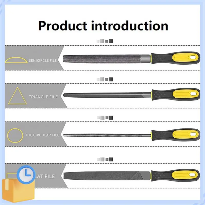 

Popular 19Pcs Metal Steel File Grinding Tool With Flat File, Semi-Circular File, Circular File, Triangular File And Needle File.