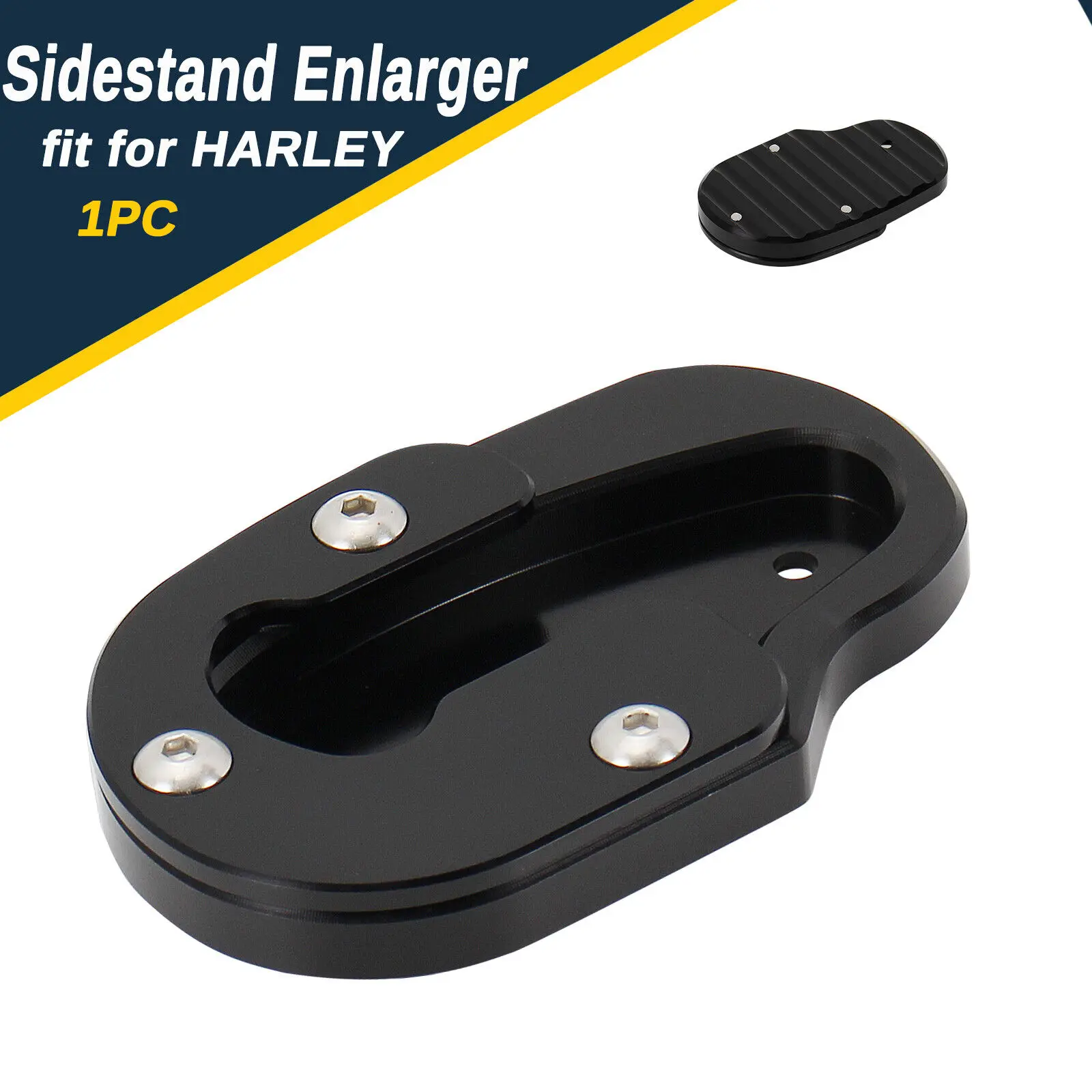 

For Harley Sportster Sidestand Enlarger Kickstand Enlargment Pad S RH1250S 2021+