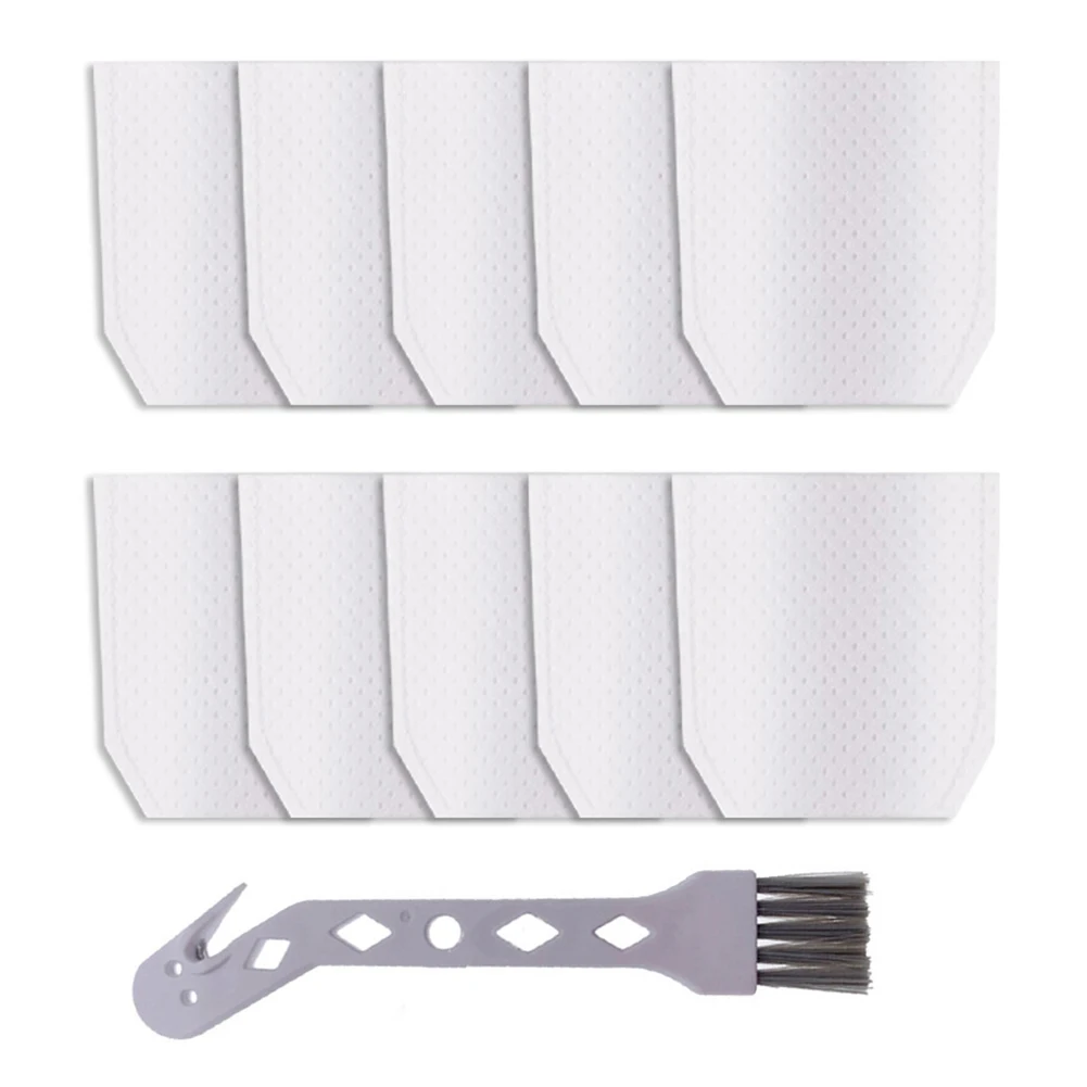 Filter Cloth Vacuum Filter 10 * Filter 10Pcs/Set 1*cleaning Brush Cloth Filter For T-03193 For XLC02 High Quality