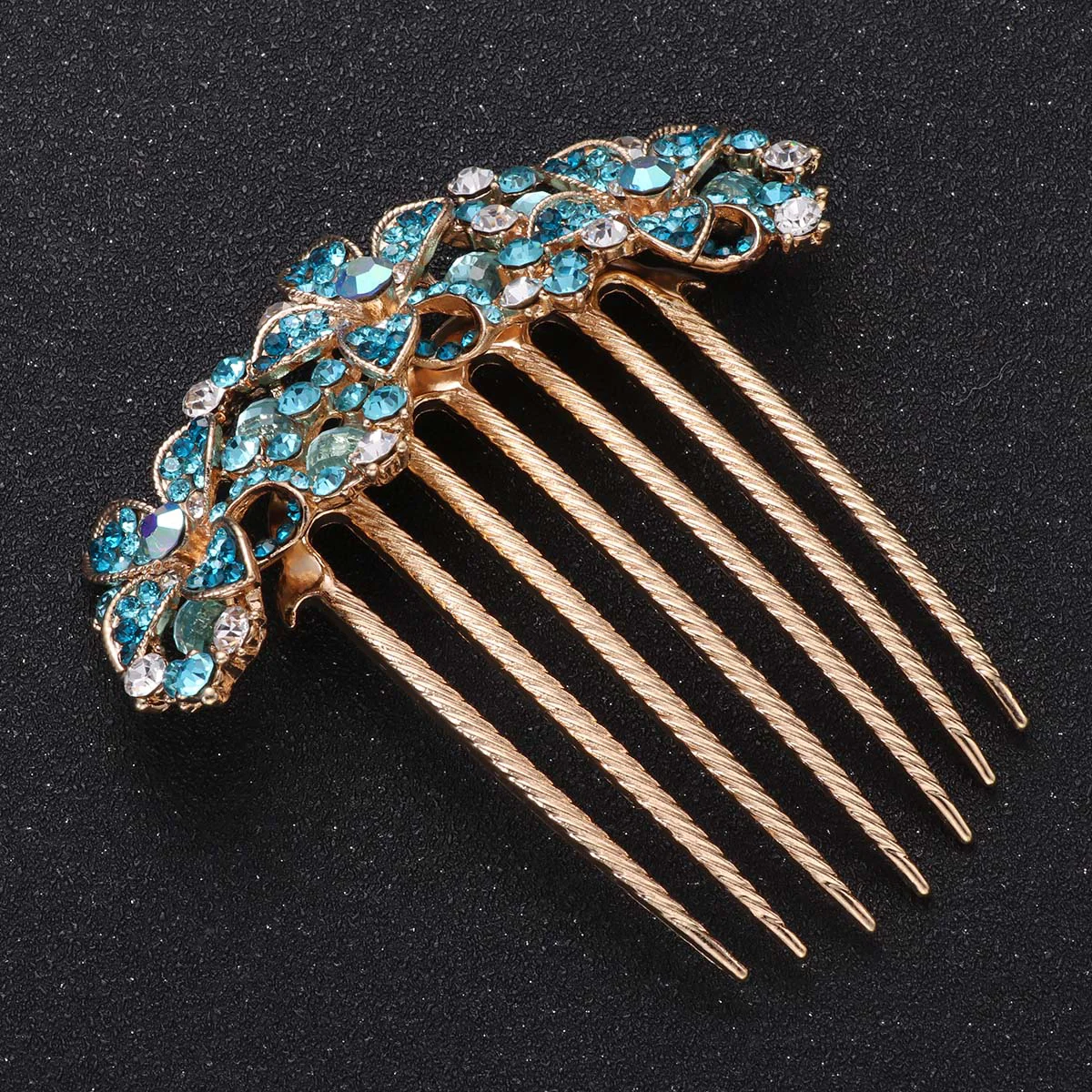 

Rhinestone Hair Clip Elegant Hairpin Decor Korean Version Women's Wedding Headpiece for Bride Barrettes