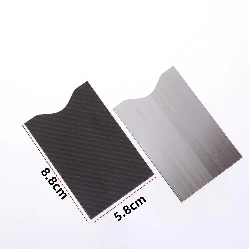 Stile unico, custodia protettiva per il volto dell'identità; Copertina della carta bancaria con blocco RFID